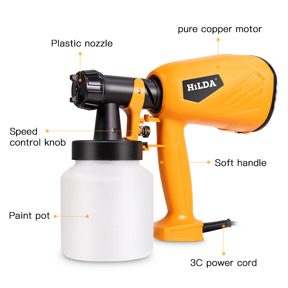 Pistola Elétrica de Pintura 500W