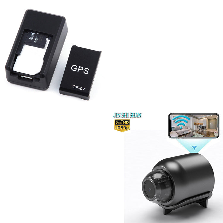 Mini Localizador GPS Magnético com Bateria Recarregável