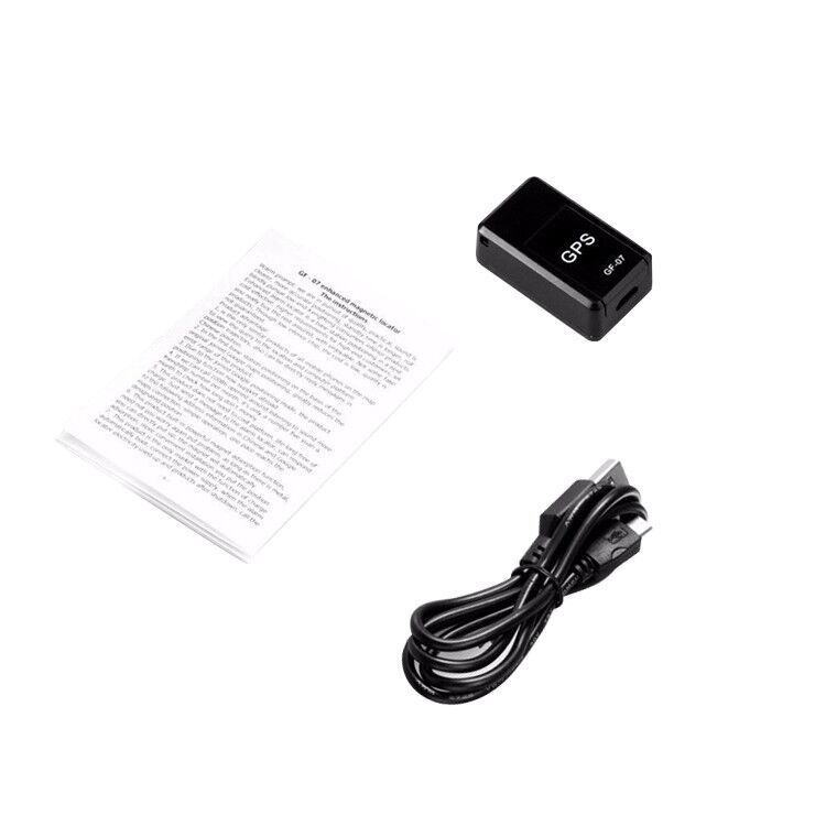 Mini Localizador GPS Magnético com Bateria Recarregável