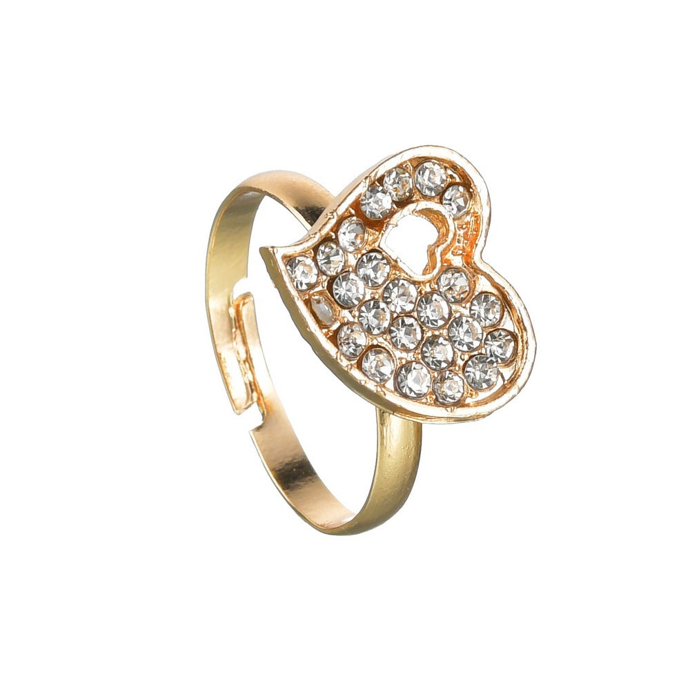 Conjunto de Joias com Tema Amor