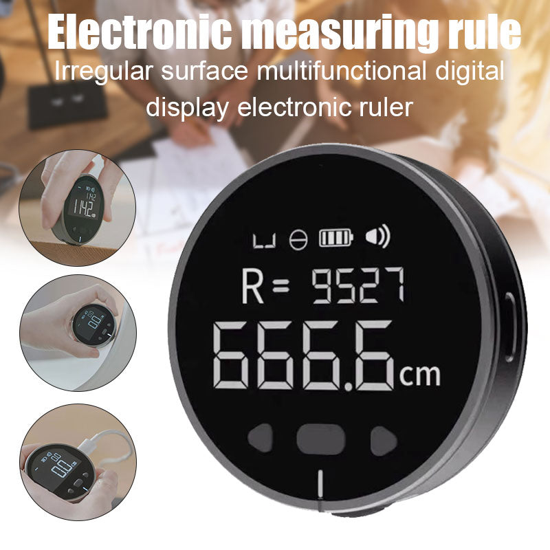 Medidor Digital de Distâncias com LCD de Alta Precisão