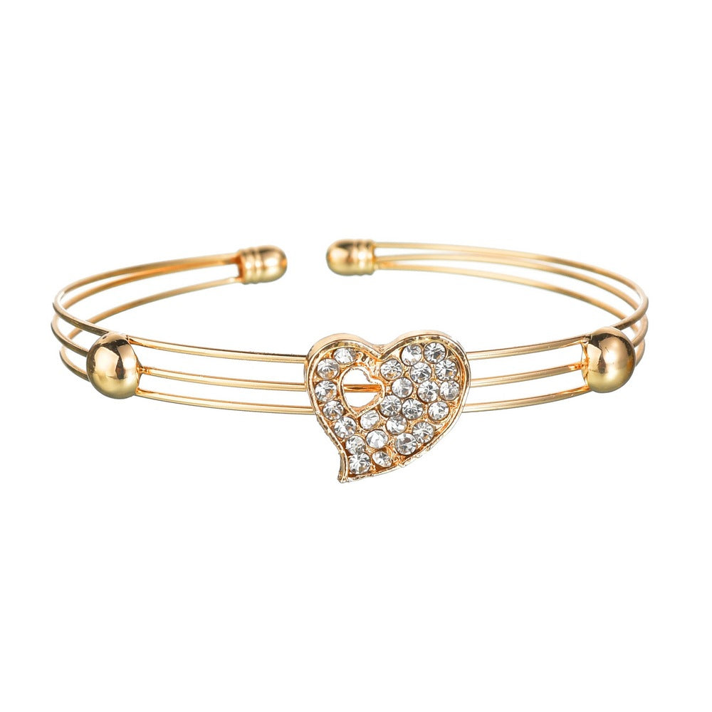 Conjunto de Joias com Tema Amor