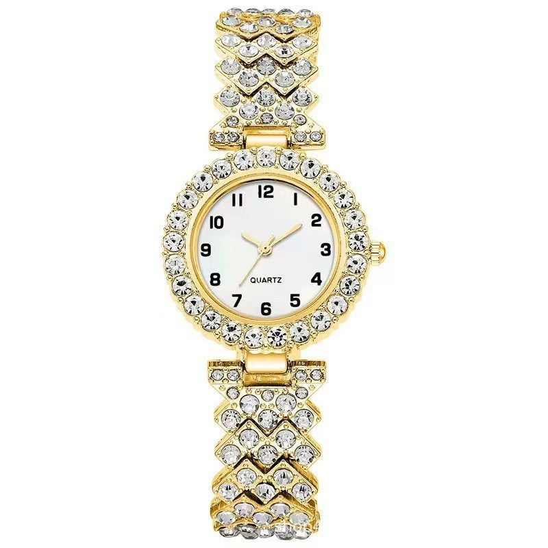 Conjunto Relógio Feminino + Pulseira Elegante